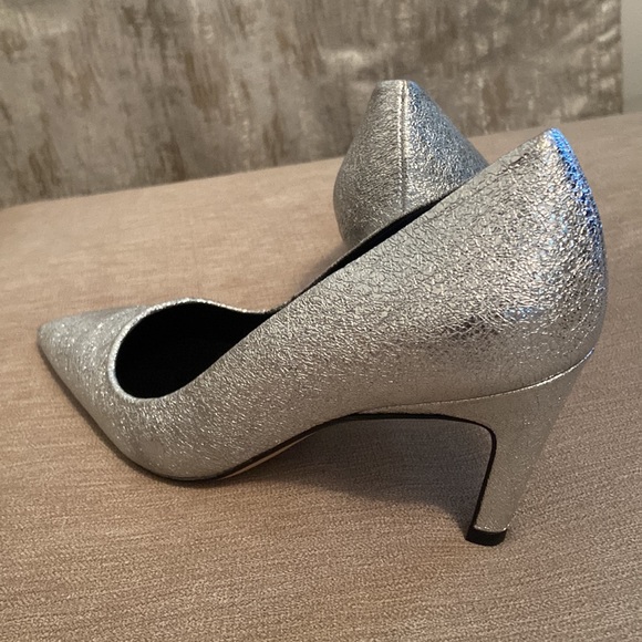 Textured Metallic Heels (Good American) - Picture 8 of 8